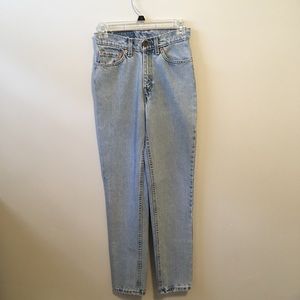 Levi’s 512 Vintage 100% Cotton High Waisted Jeans